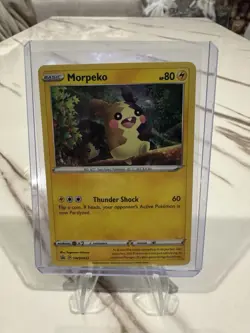 Pokemon TCG Morpeko SWSH Black Star Promo SWSH012 Holo Promo 2020 Card - Image 1