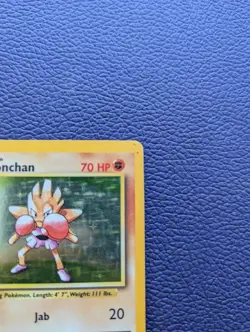 Pokemon TCG Hitmonchan 7/102 Base Set Holo Rare 70HP 1999 English - Image 3