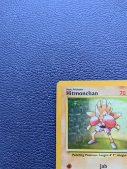 Pokemon TCG Hitmonchan 7/102 Base Set Holo Rare 70HP 1999 English - Image 5