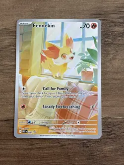 Fennekin Promo #80 CRI EN Chaos Rising Pokemon TCG Black Star Promo NM - Image 1