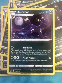Pokemon Card Umbreon SWSH129 Sword & Shield Cosmos Holo Promo NM/M - Image 1