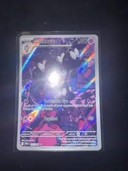 Gothorita 125/086 Sv: White Flare IR Holo Pokemon Card NM Condition - Image 1