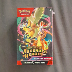 Pokemon TCG Mega Evolution: Ascended Heroes Booster Bundle 6 Packs - Image 1