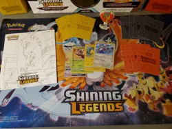 Pokemon Shining Legends Super Premium Ho-Oh Collection Box All Promos, NO PACKS - Image 2