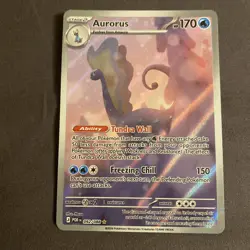Aurorus 092/088 Perfect Order Pokemon Card TCG Illustration Rare Near Mint - Image 1