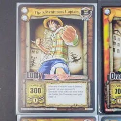 2005-2006 One Piece CCG Dragon CH027 Ace Portgaz D Trace Luffy Card Lot NM - Image 2