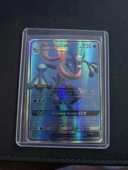 Pokemon TCG Greninja GX Full Art Ultra Rare Card Forbidden Light 120/131 - Image 1