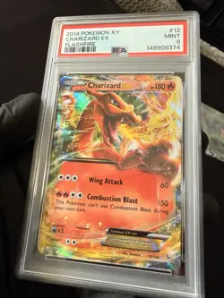 PSA 9 Charizard EX 12/106 Flashfire XY Holo Pokemon Card 2014 Mint - Image 4