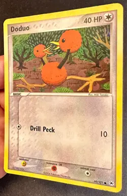 Doduo 60/101 2004 EX Hidden Legends Pokemon Card TCG Reverse Holo Common - Lp - Image 3