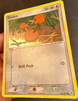 Doduo 60/101 2004 EX Hidden Legends Pokemon Card TCG Reverse Holo Common - Lp - Image 4