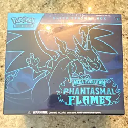 Pokemon TCG Elite Trainer Box Mega Evolution: Phantasmal Flames, Charizard - Image 1