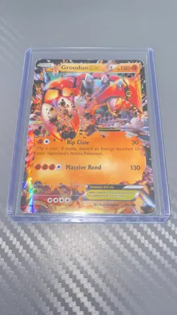 Groudon EX - 85/160 - XY Primal Clash - Ultra Rare - Pokemon TCG - Image 1