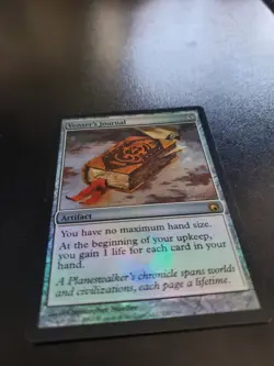 MTG magic cards 1x Venser's Journal - Foil Scars of Mirrodin - LP, English - Image 2