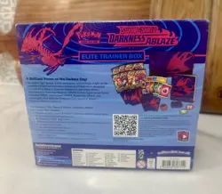 Pokemon TCG: Sword and Shield Darkness Ablaze Elite Trainer Box ETB New Sealed - Image 2