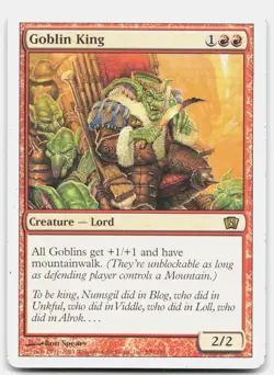 Goblin King - NM Near Mint - 8ED 8th Edition # 190 - MTG Magic Card - Image 1