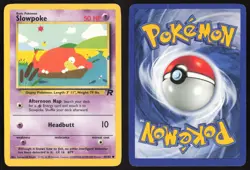 Pokemon TCG | Slowpoke 67/82 | Team Rocket Common | Moderately Played - Image 1