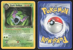 Pokemon TCG | Dark Golbat 24/82 | Team Rocket Rare | Moderately Played - Image 1