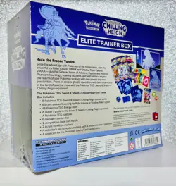 CHILLING REIGN ELITE TRAINER BOX ETB - FACTORY SEALED NEW - POKEMON TCG - Image 2