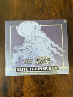Pokemon TCG Chilling Reign ETB Elite Trainer Box Shadow Rider Calyrex - Sealed✅ - Image 1