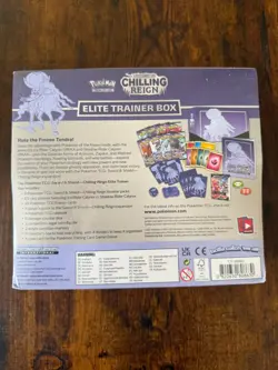 Pokemon TCG Chilling Reign ETB Elite Trainer Box Shadow Rider Calyrex - Sealed✅ - Image 2