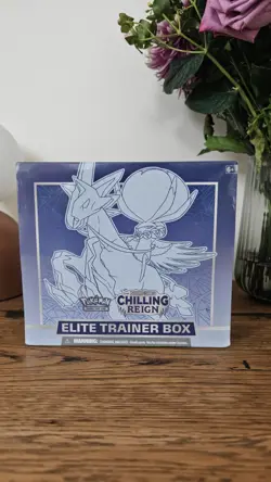 Pokemon TCG Chilling Reign ETB Elite Trainer Box Shadow Rider Calyrex - Sealed✅ - Image 1