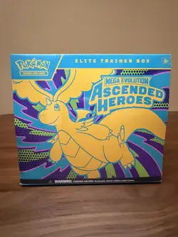 Pokemon Ascended Heroes Elite Trainer Box (ETB) Factory Sealed - Image 1
