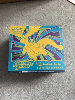 Pokemon TCG - Ascended Heroes Pokemon Center ETB Elite Trainer Box Sealed - Image 1