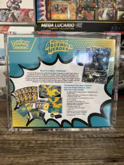Pokemon Center Ascended Heroes ETB Elite Trainer Box Sealed & Acrylic Case Incl - Image 3
