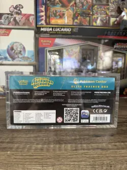 Pokemon Center Ascended Heroes ETB Elite Trainer Box Sealed & Acrylic Case Incl - Image 4
