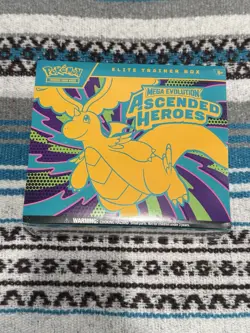 Ascended Heroes Elite Trainer Box Sealed ETB Pokemon TCG With Tear On Front - Image 1
