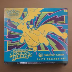 2026 Pokemon Ascended Heroes ME Pokemon Center Elite Trainer Box ETB (SEALED) - Image 1