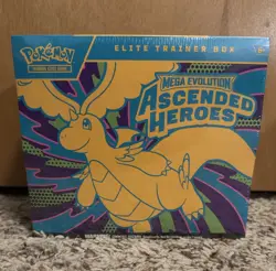 Ascended Heroes Elite Trainer Box ETB Factory Sealed Pokemon TCG - Image 1