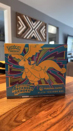Brand New Pokemon Ascended Heroes Pokemon Center Elite Trainer Box ETB SEALED - Image 1
