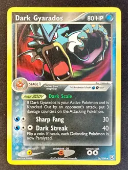 Dark Gyarados 36/109 2004 EX Team Rocket Returns Pokemon Card Non Holo - Nm/Vlp - Image 1