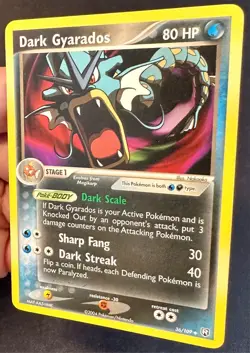 Dark Gyarados 36/109 2004 EX Team Rocket Returns Pokemon Card Non Holo - Nm/Vlp - Image 2