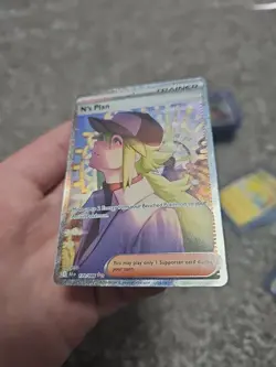 POKEMON TCG N’s Plan SIR #170 Special Illustration Rare - S&V Black Bolt Card - Image 4