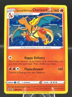 Special Delivery Charizard SWSH075 SWSH: Sword & Shield Promo Cards Holo - Image 1