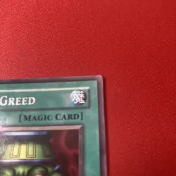 Yu-Gi-Oh! TCG card POT OF GREED LOB-119 UNLIMITED edition near mint - Image 3