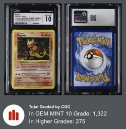 Pokemon TCG Classic Collection Magmar Holo CGC Graded 006/034 English 2023 - Image 3