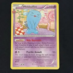Wobbuffet RC11/RC32 Radiant Collection Generations Regular Pokemon Card 2016 LP - Image 2