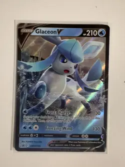 Glaceon V SWSH196 Sword & Shield Promo Pokemon Holo NM/M - Image 1