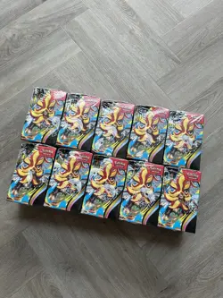 Pokemon TCG Mega Evolution Chaos Rising Half Booster Box SEALED 18 Packs x10 - Image 4