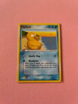 Pokemon TCG Psyduck EX Team Rocket Returns 70/109 Regular Common LP/NM Card - Image 1