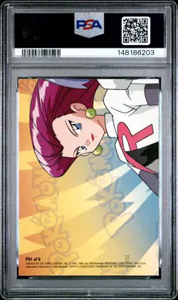 PSA 8 - Puzzle Card 1 P01 Animation Series 3 Puzzle - 2000 Topps Pokemon Tv - Image 2