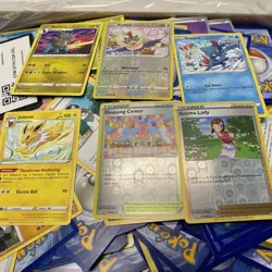 Unsorted Pokemon TCG Common, Uncommon and Rare Trading Cards (2000 Plus Cards) - Image 2