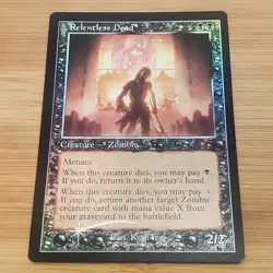 1x Relentless Dead, Retro Frame Foil, Secret Lair Bonus Card, MTG NM - Image 1
