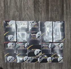 Pokemon TCG Pitch Black HALF BOOSTER BOX (18 Packs) Brand new stock - Image 1