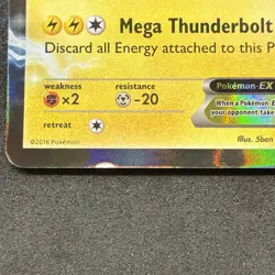 Pokemon TCG Pikachu EX Promo Holo XY174 XY Basic 130 HP - Image 3