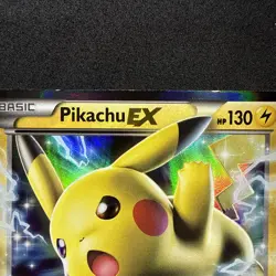 Pokemon TCG Pikachu EX Promo Holo XY174 XY Basic 130 HP - Image 4