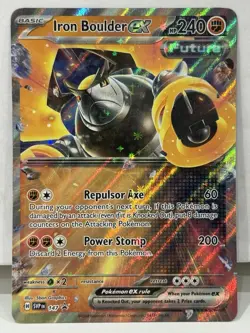 Iron Boulder EX SVP147 Black Star Promo - Pokemon Card - Near Mint - Image 1